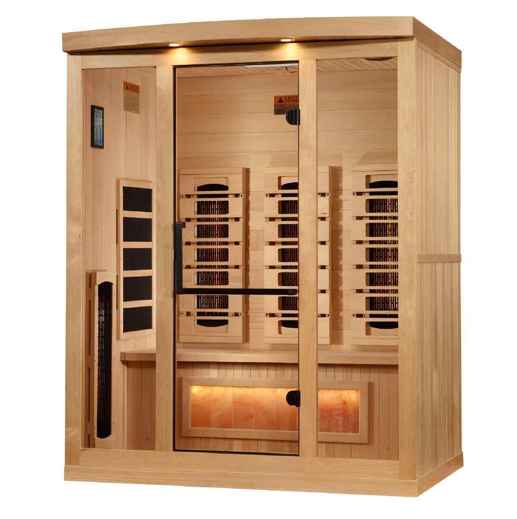Reserve Edition PureTech™ Full Spectrum Infrared Sauna with Himalayan Salt Bar