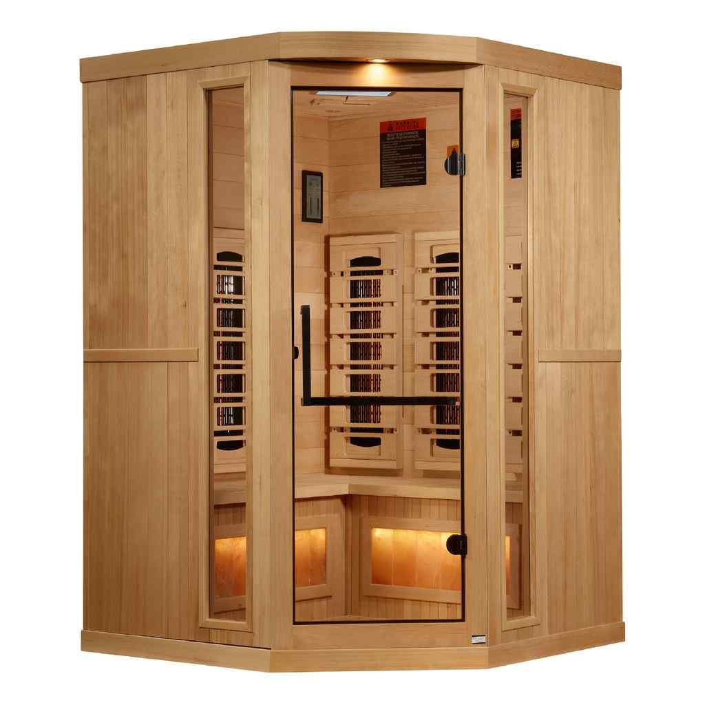 8000 Reserve Series Full Spectrum PureTech™ FAR Infrared Sauna with Himalayan Salt Bar