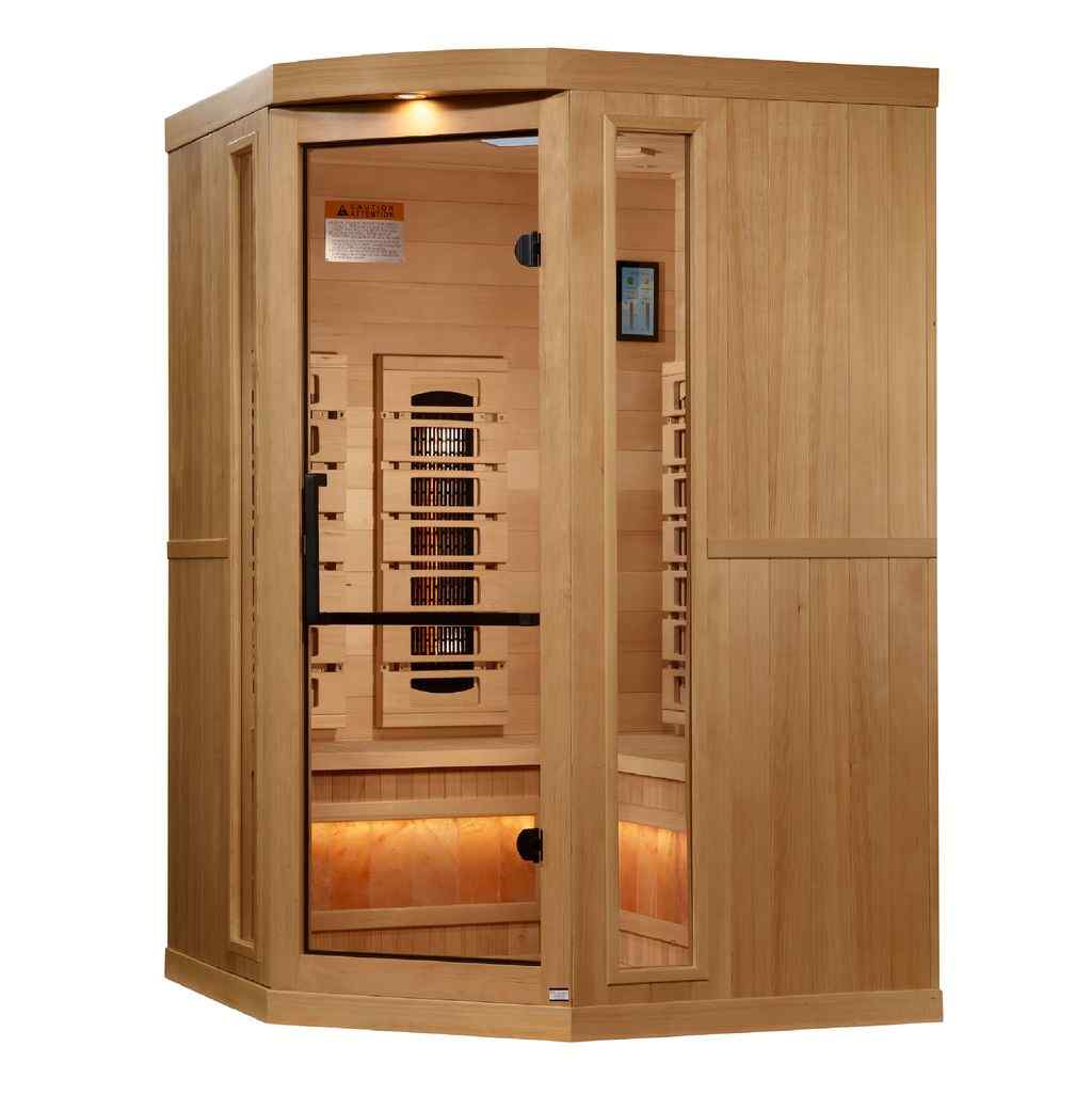 8000 Reserve Series Full Spectrum PureTech™ FAR Infrared Sauna with Himalayan Salt Bar