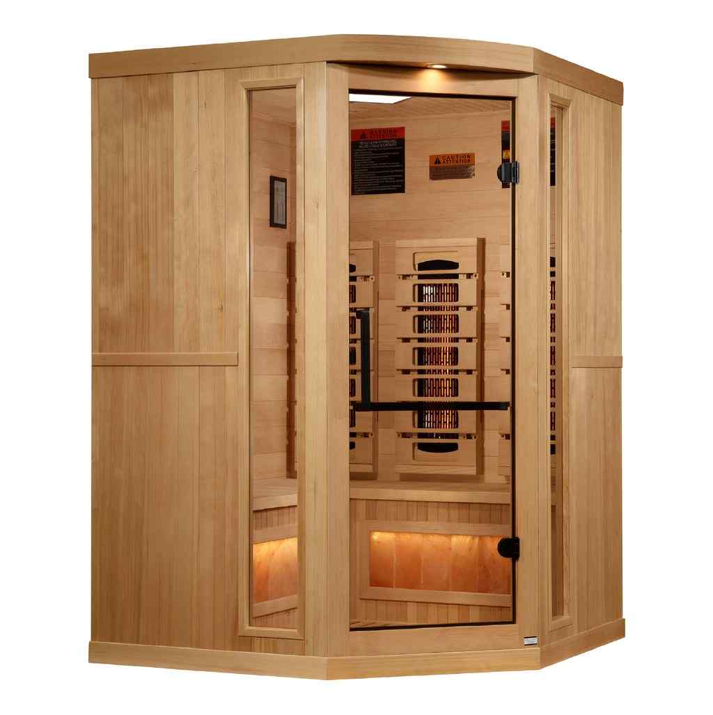 8000 Reserve Series Full Spectrum PureTech™ FAR Infrared Sauna with Himalayan Salt Bar