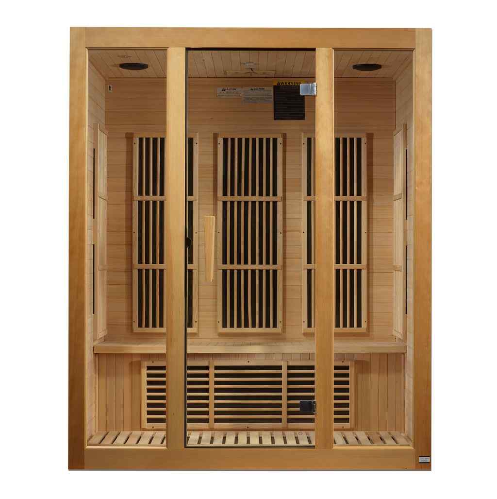 Maxxus "Bellevue" FAR Infrared Sauna with Hemlock Wood