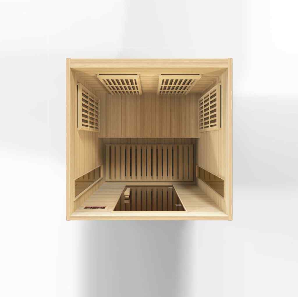 Maxxus "Toulouse" FAR Infrared Sauna with Hemlock Wood