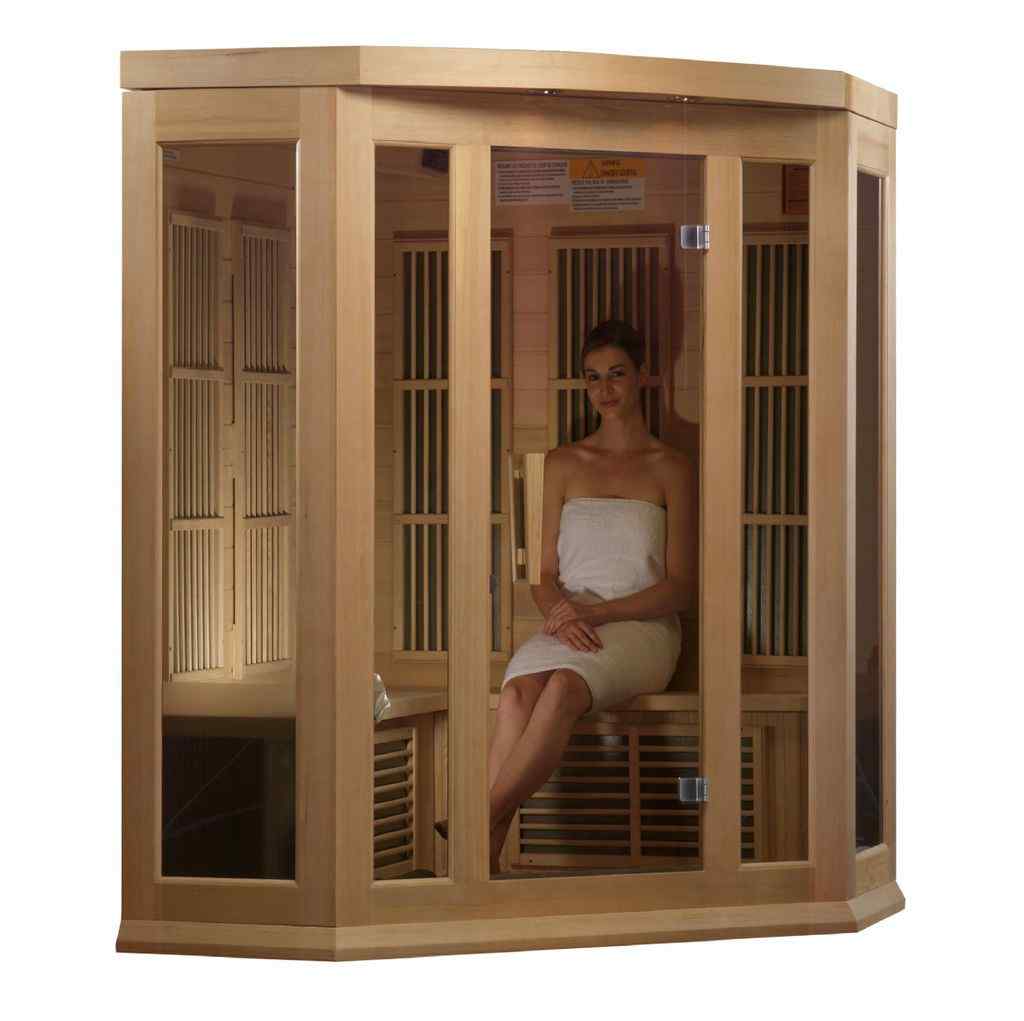 Maxxus "Chaumont Edition" FAR Infrared Sauna Corner Unit