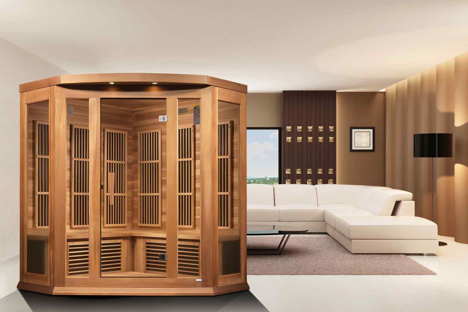 Maxxus "Chaumont Edition" FAR Infrared Sauna Corner Unit