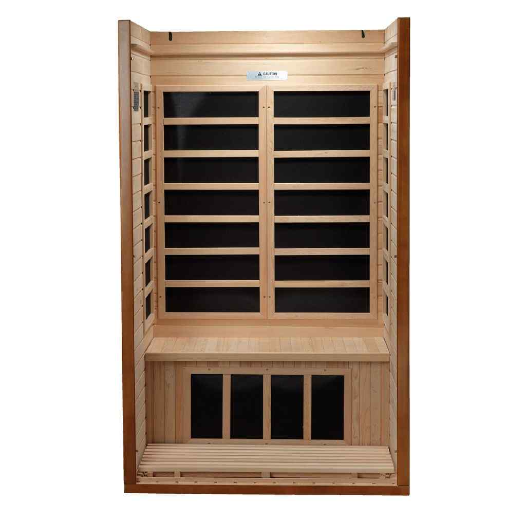 Dynamic "Barcelona" FAR Infrared Sauna with Canadian Hemlock