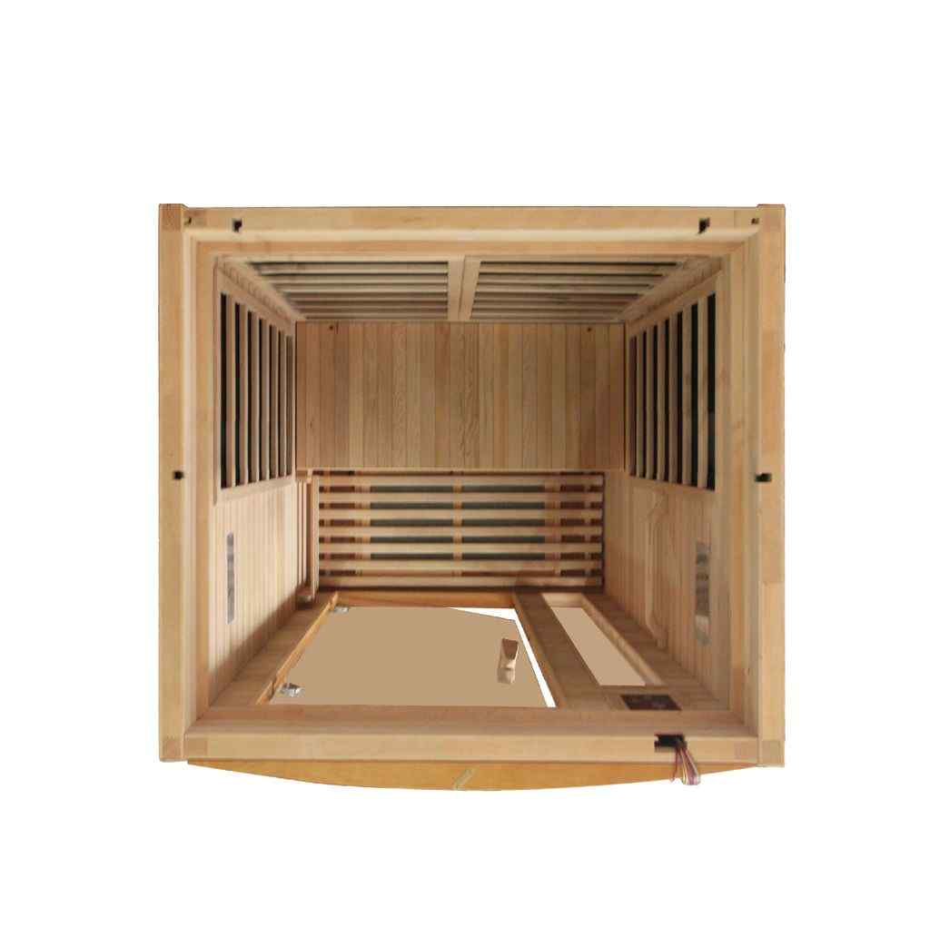 Dynamic "Barcelona" FAR Infrared Sauna with Canadian Hemlock
