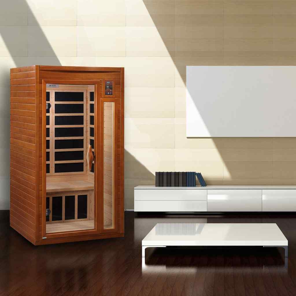 Dynamic "Barcelona" FAR Infrared Sauna with Canadian Hemlock