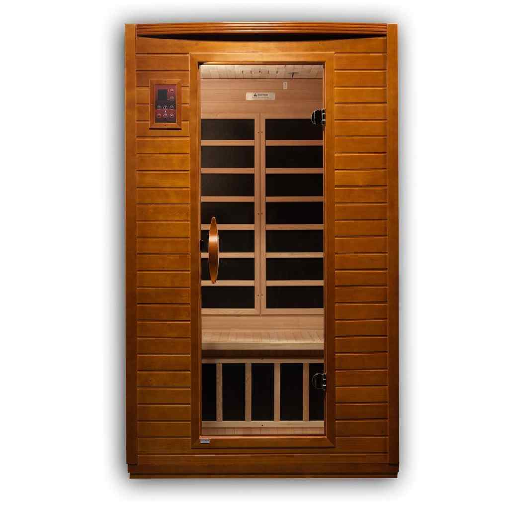 Dynamic "Versailles" FAR Infrared Sauna with Hemlock Wood