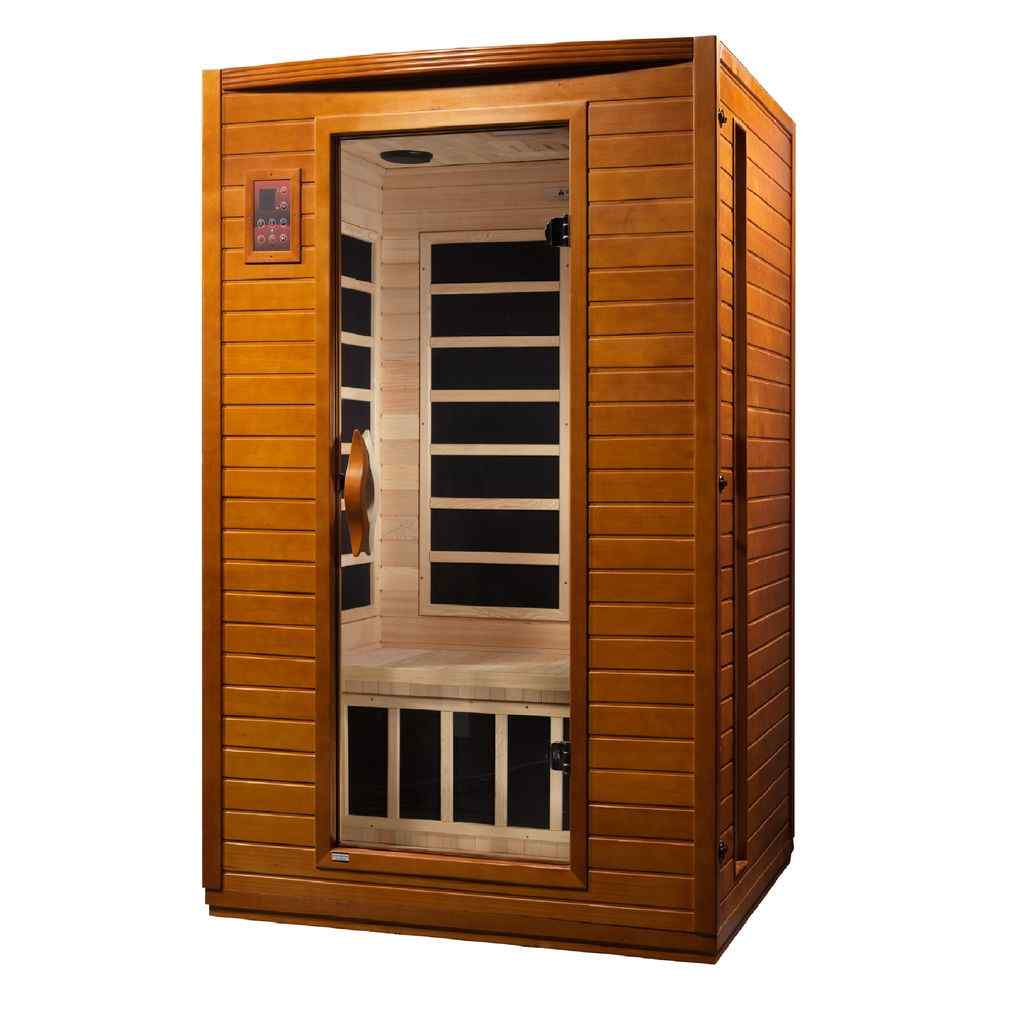 Dynamic "Versailles" FAR Infrared Sauna with Hemlock Wood