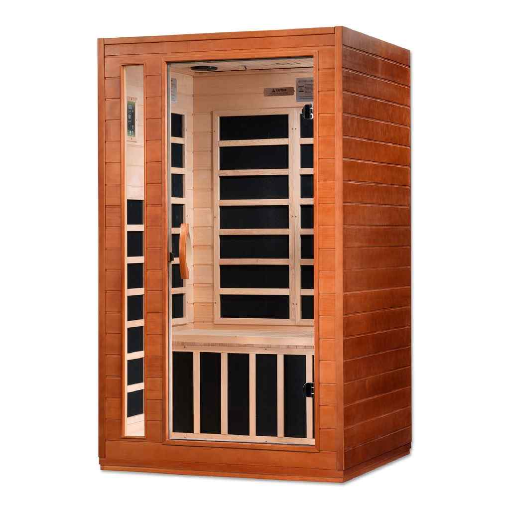 Dynamic "Cardoba" FAR Infrared Sauna with Hemlock Wood