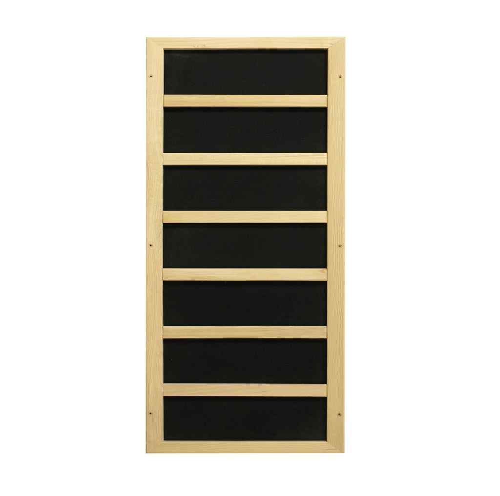Dynamic "Lugano" FAR Infrared Sauna with Hemlock Wood