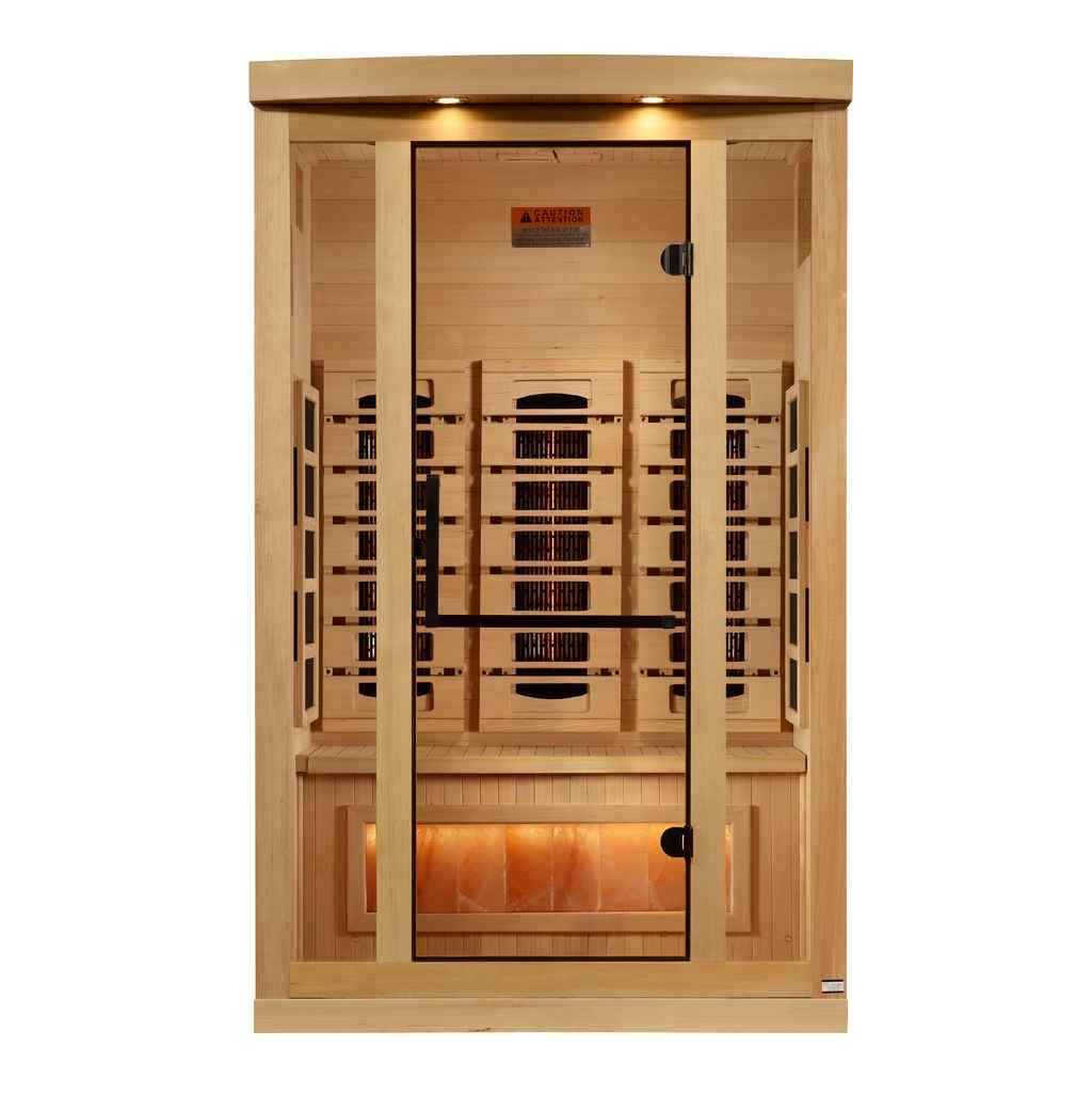 Full Spectrum "Reserve Edition" Infrared Sauna with Himalayan Salt Bar