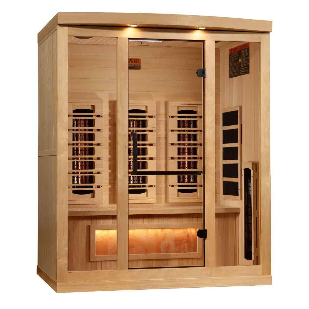 Reserve Edition PureTech™ Full Spectrum Infrared Sauna with Himalayan Salt Bar