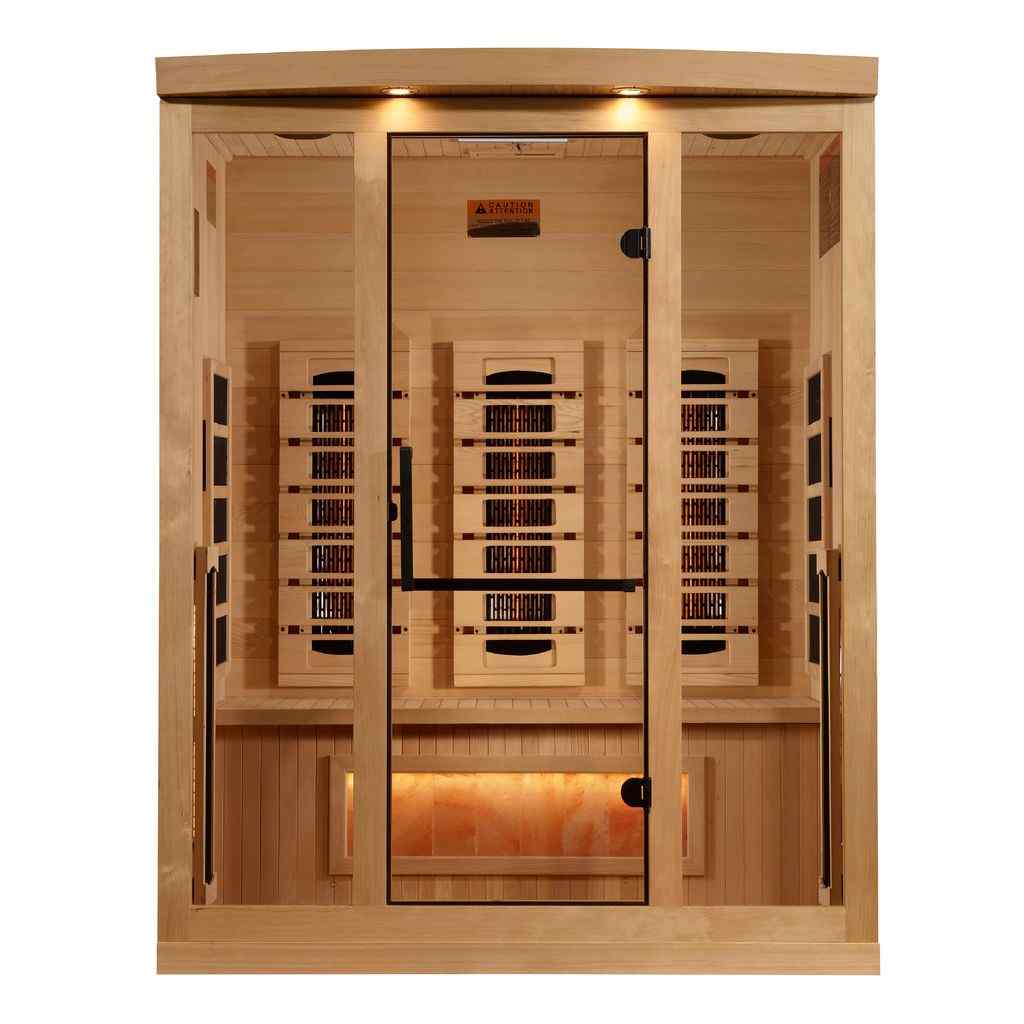 Reserve Edition PureTech™ Full Spectrum Infrared Sauna with Himalayan Salt Bar