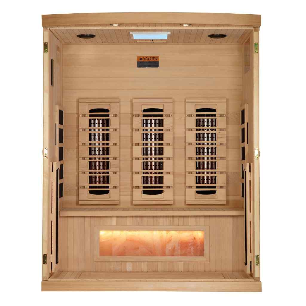 Reserve Edition PureTech™ Full Spectrum Infrared Sauna with Himalayan Salt Bar