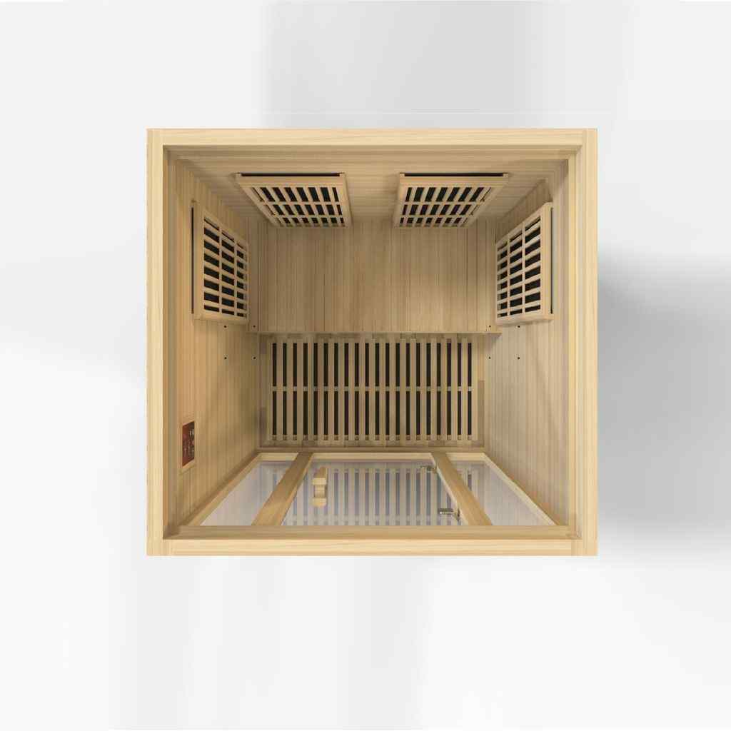 Maxxus "Seattle" FAR Infrared Sauna with Hemlock Wood