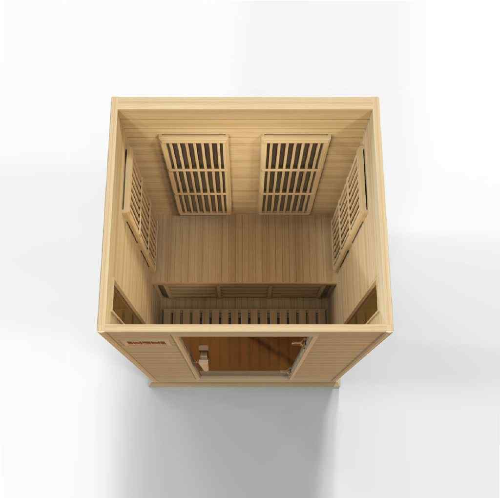 Maxxus "Toulouse" FAR Infrared Sauna with Hemlock Wood