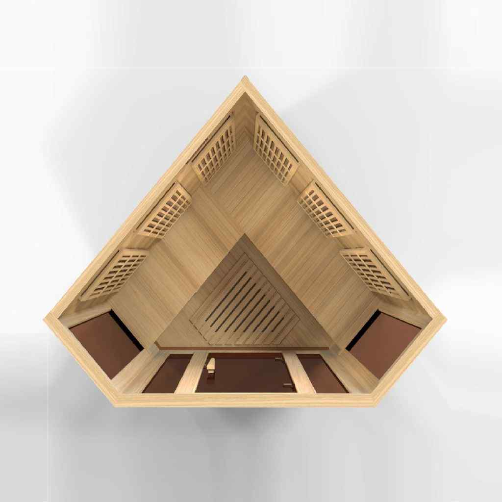 Maxxus "Chaumont Edition" FAR Infrared Sauna Corner Unit