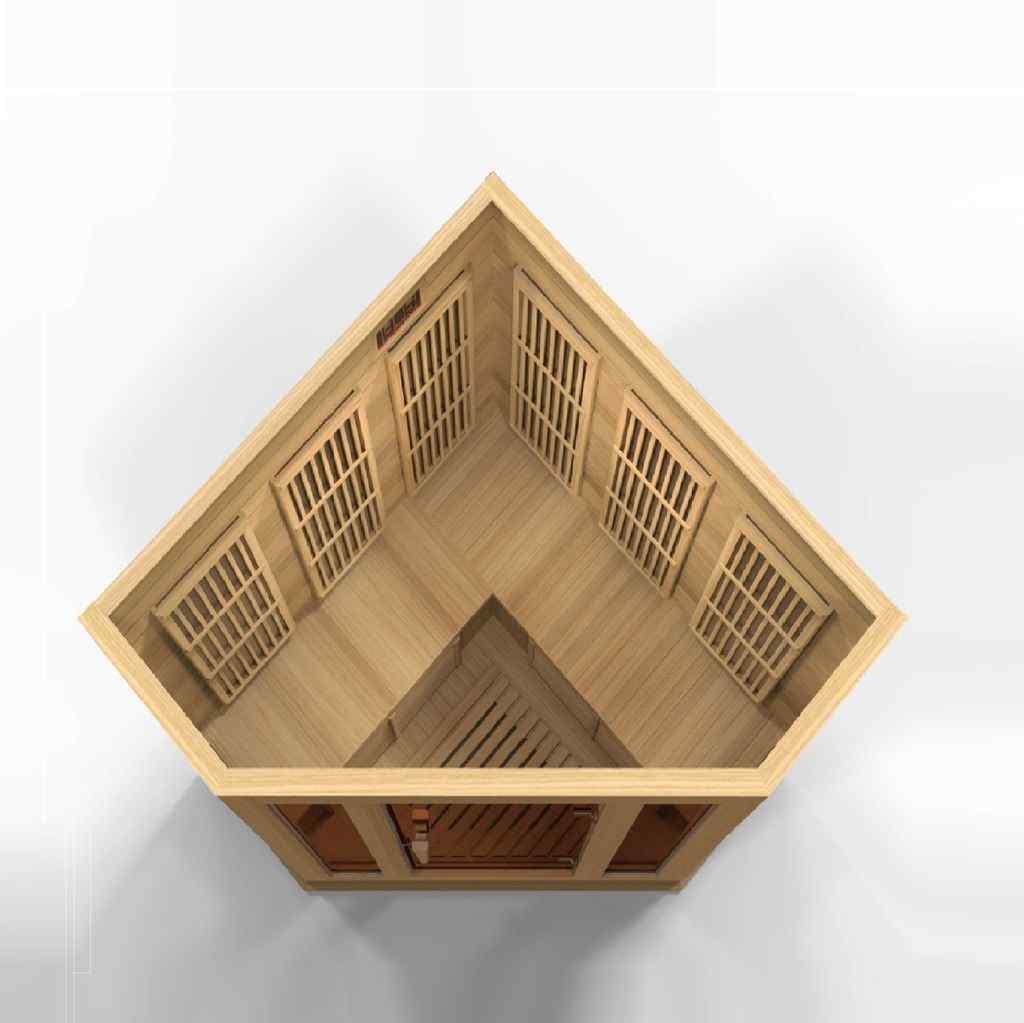 Maxxus "Chaumont Edition" FAR Infrared Sauna Corner Unit